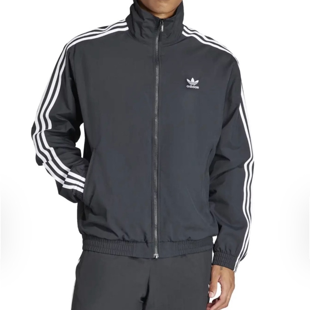 Adidas Men's black original Windbreaker